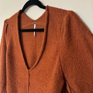 Free People Reverie V-Neck Sweater